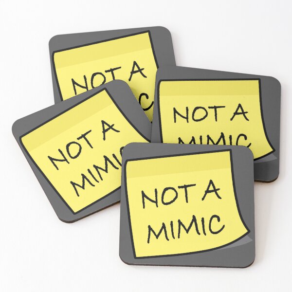 Item preview, Not a mimic post-it designed and sold by MelloBunni.