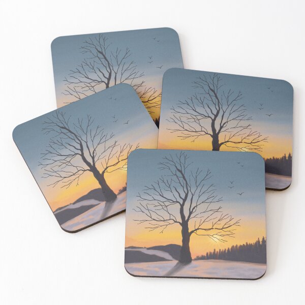 Item preview, Winter Sunset and tree designed and sold by Artistic  Touch.