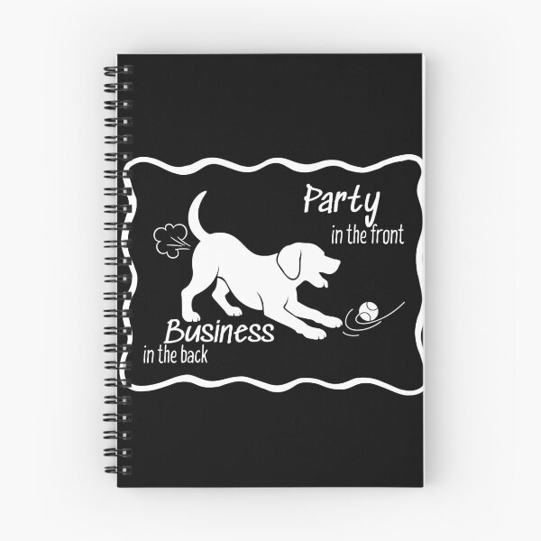 Item preview, Party in the Front Dog Business in the Back – Funny Ironic Mullet Humor  designed and sold by SunandShade.