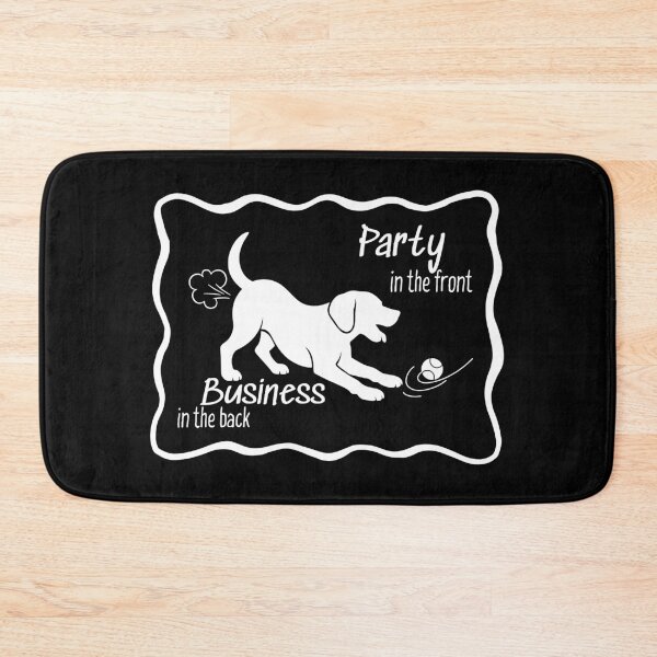 Item preview, Party in the Front Dog Business in the Back – Funny Ironic Mullet Humor  designed and sold by SunandShade.