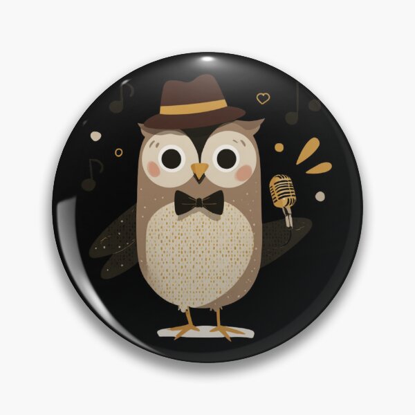 Item preview, Owl Jolson - Jazz Singing Owl Vintage T-Shirt Essential Desing designed and sold by kndzxf.