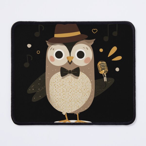 Item preview, Owl Jolson - Jazz Singing Owl Vintage T-Shirt Essential Desing designed and sold by kndzxf.