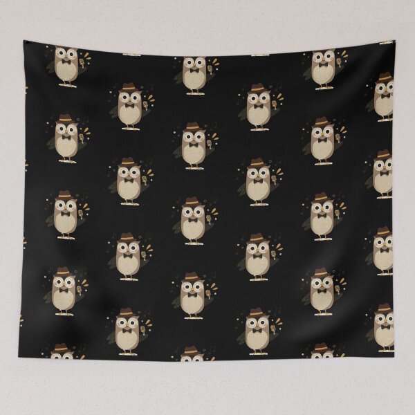 Item preview, Owl Jolson - Jazz Singing Owl Vintage T-Shirt Essential Desing designed and sold by kndzxf.