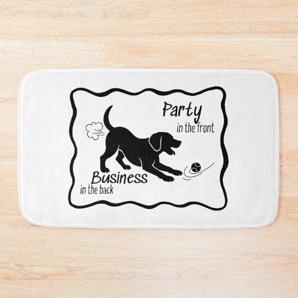Item preview, Party in the Front Dog Business in the Back – Funny Ironic Mullet Humor  designed and sold by SunandShade.