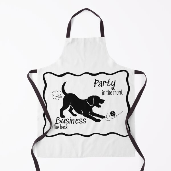 Item preview, Party in the Front Dog Business in the Back – Funny Ironic Mullet Humor designed and sold by SunandShade.