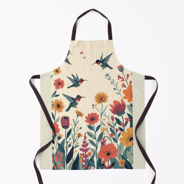 Item preview, Beautiful, colorful hummingbirds among flowers designed and sold by Knock on my door.