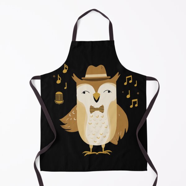 Item preview, Owl Jolson - Jazz Singing Owl Vintage T-Shirt designed and sold by kndzxf.