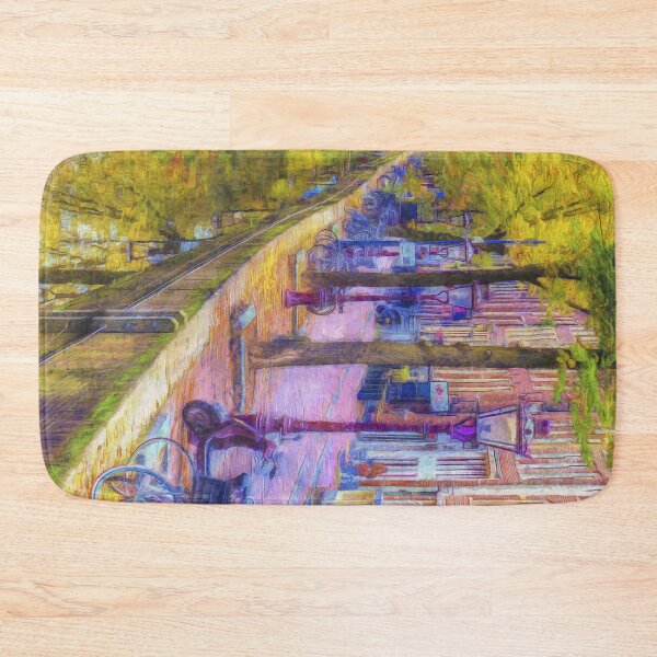 Item preview, Amsterdam Canal Van Gogh Vibe designed and sold by Londonimages.
