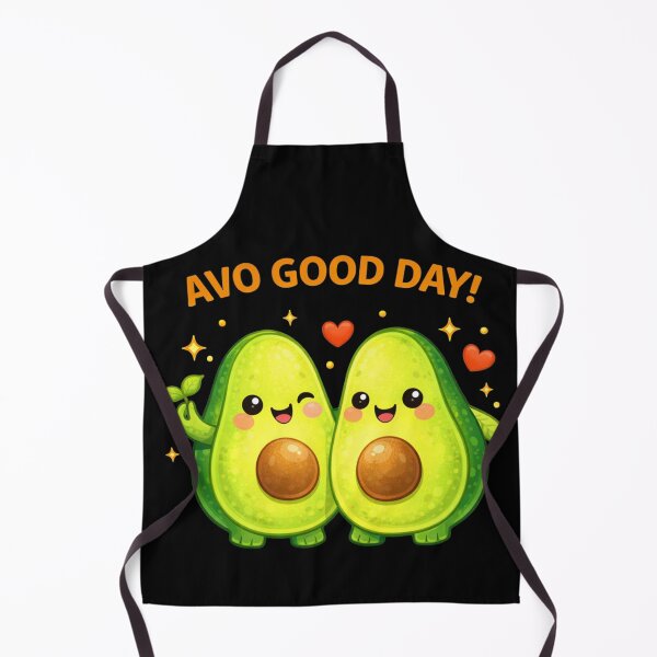 Item preview, Avo Good Day Cute Avocado Pun designed and sold by Papier Atelier Art.