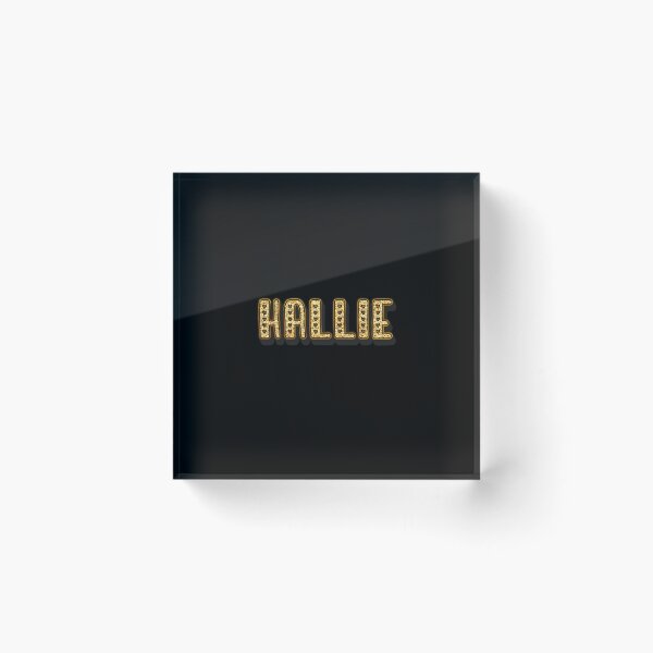 Item preview, Hallie Personalized Name - Funny & Cool Custom Gift for Women Girls designed and sold by Oussinc.