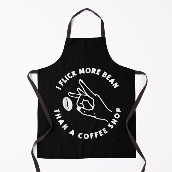 Item preview, I Flick More Bean Than A Coffee Shop Funny Adult Humor Quote Cheeky Sarcastic Typography Design for Bold Humor Lovers designed and sold by JoyBoyStudio1.