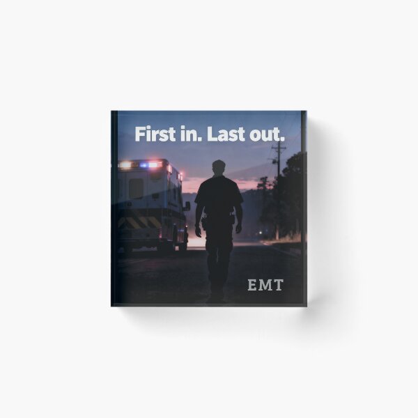 Item preview, First In Last Out First Responder EMT designed and sold by FreeFromDefault.