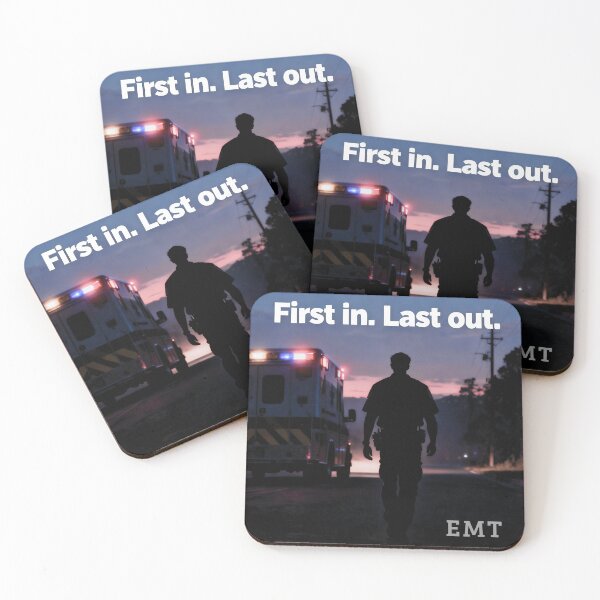 Item preview, First In Last Out First Responder EMT designed and sold by FreeFromDefault.