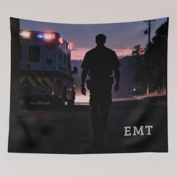 Item preview, First In Last Out First Responder EMT designed and sold by FreeFromDefault.