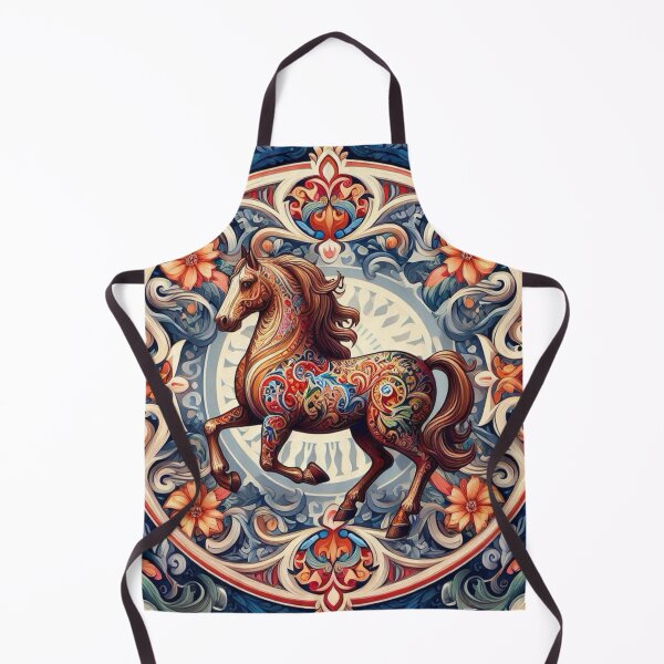 Item preview, Fantasy Mandala Stallion designed and sold by TinCatOutPost.