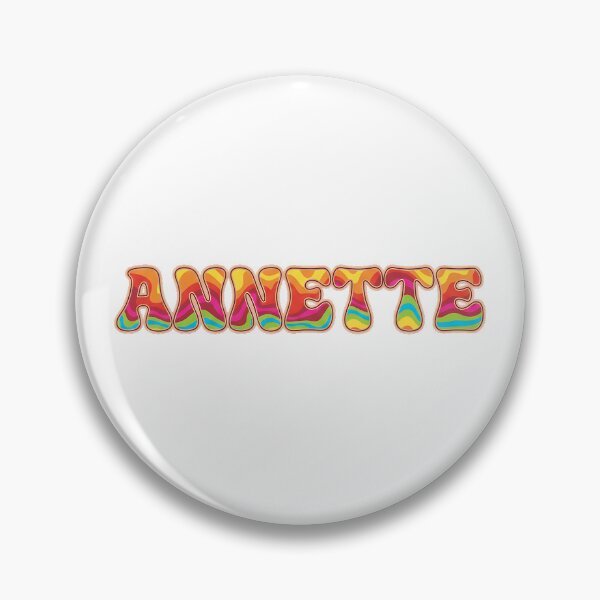 Artikelvorschau, ❤️ Personalisiertes Retro-Shirt mit Wellenmuster für Annette, Kaffeetasse, Aufkleber – Geschenkidee entworfen und verkauft von HelixPedia.