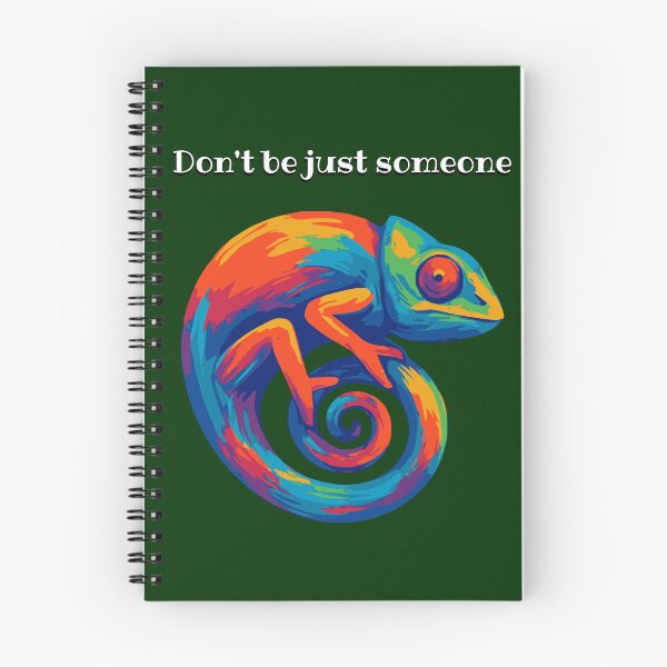 Item preview, Cool colorful chameleon art motif - gift idea - statement piece designed and sold by Like it Different.