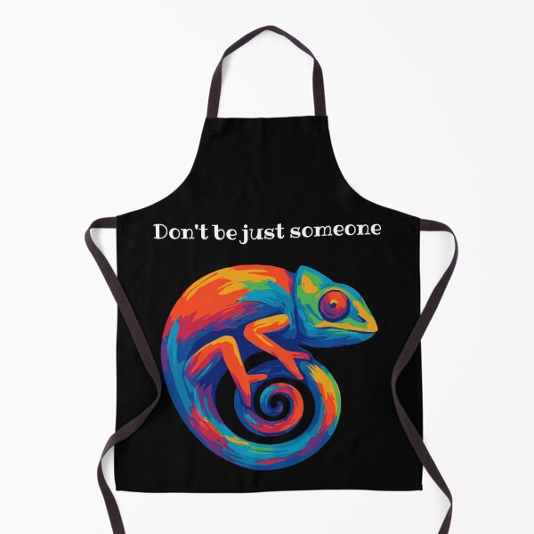 Item preview, Cool colorful chameleon art motif - gift idea - statement piece designed and sold by Like it Different.