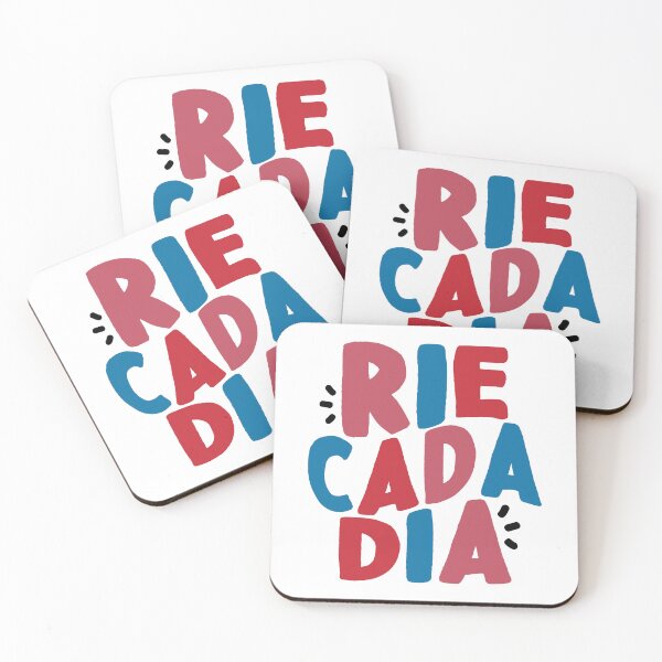 Item preview, Ríe Cada Día – Colorful Positive Quote Sticker | Smile Every Day Lettering Sticker designed and sold by Suzy Perez Art.