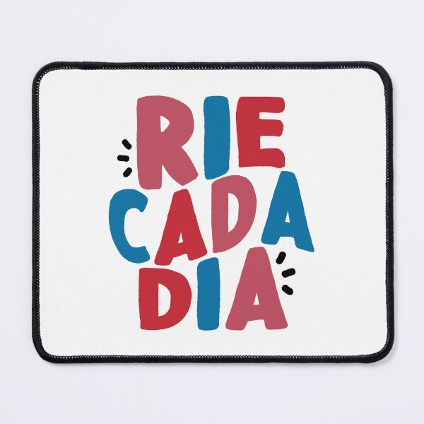 Item preview, Ríe Cada Día – Colorful Positive Quote Sticker | Smile Every Day Lettering Sticker designed and sold by Suzy Perez Art.