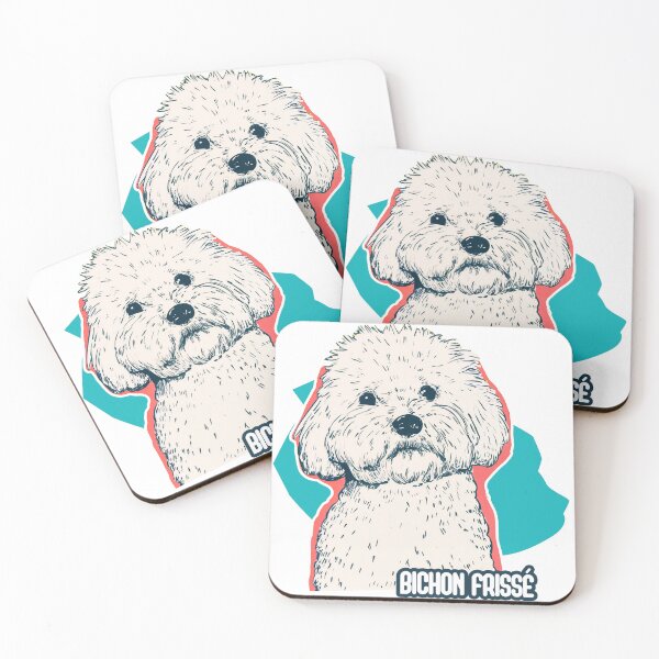 Item preview, Bichon Frissé: Bold Fluff with Graphic Charm designed and sold by ForeverPrintsOK.
