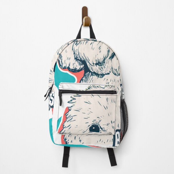 Item preview, Bichon Frissé: Bold Fluff with Graphic Charm designed and sold by ForeverPrintsOK.