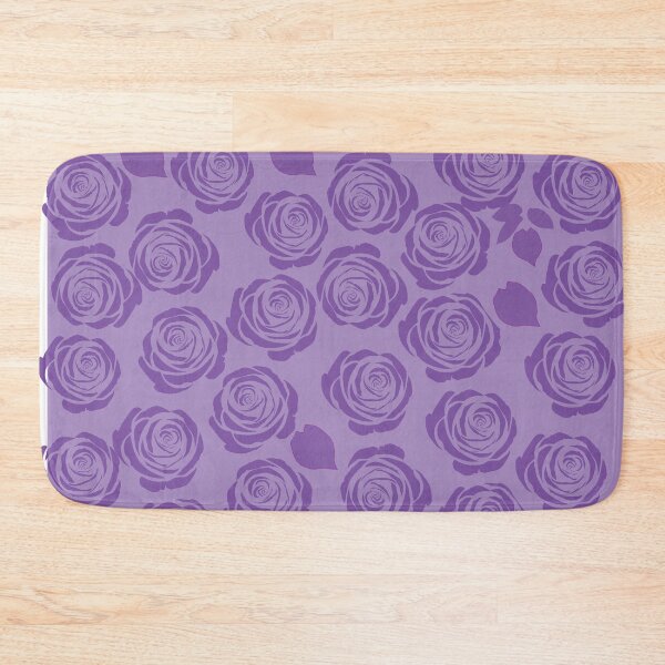 Item preview, Purple rose pattern designed and sold by Yolanda Designs.