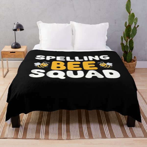 Item preview, Spelling Bee Squad Funny School Quote Design Cute Bee Typography Illustration for Teachers Students and Spelling Teams designed and sold by JoyBoyStudio1.