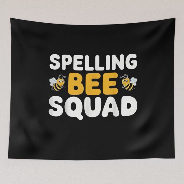 Item preview, Spelling Bee Squad Funny School Quote Design Cute Bee Typography Illustration for Teachers Students and Spelling Teams designed and sold by JoyBoyStudio1.