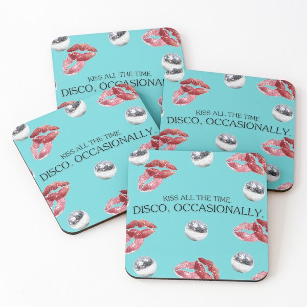 Item preview, Kiss All The Time. Disco, Occasionally.  designed and sold by fangirlcreate15.