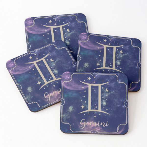 Item preview, Celestial Twins – Gemini in the Cosmos designed and sold by MandiDaniDesign.