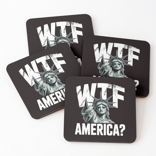 Item preview, WTF America – Political Cry Featuring the Statue of Liberty designed and sold by Redgiant87x.