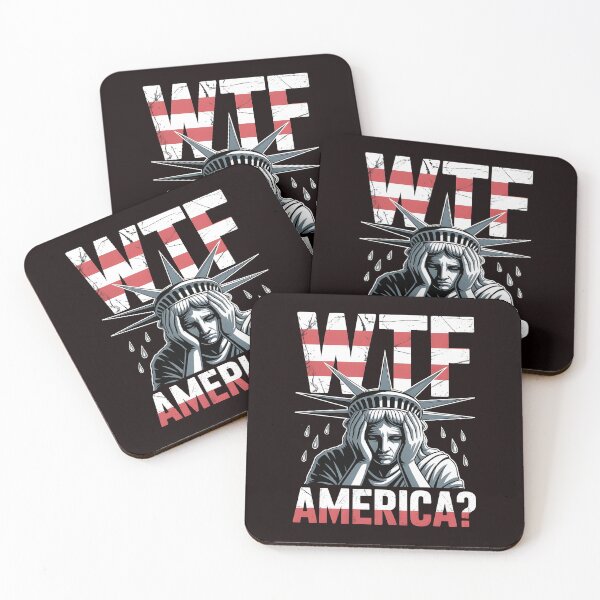 Item preview, WTF America – Emotional Political Statement Design designed and sold by Redgiant87x.