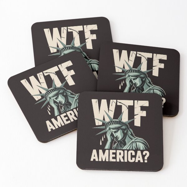Item preview, WTF America – Crying Liberty Political Commentary designed and sold by Redgiant87x.