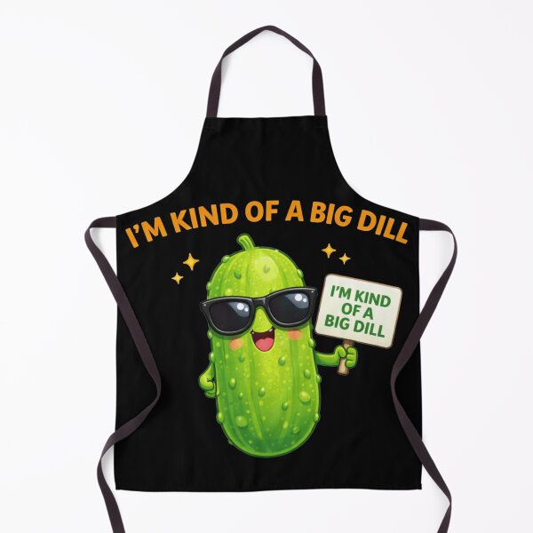 Item preview, I’m Kind of a Big Dill Funny Pickle Pun designed and sold by Papier Atelier Art.