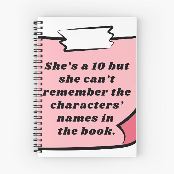 Item preview, Reader Daily Notes | She's a 10 but... designed and sold by Nyxander's Bookish Catalogue.