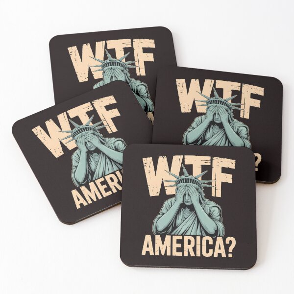Item preview, WTF America – Political Art of a Nation in Cry designed and sold by Redgiant87x.