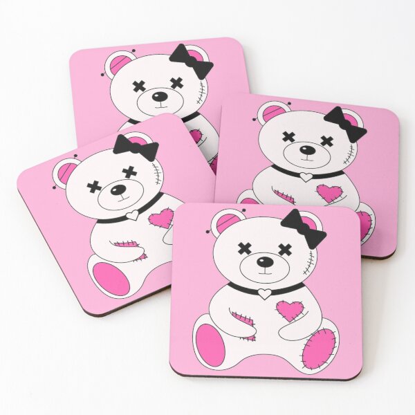 Item preview, Punk Rock Kuma designed and sold by kawaiistudio.