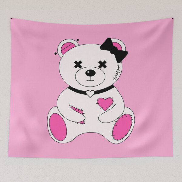 Item preview, Punk Rock Kuma designed and sold by kawaiistudio.