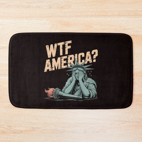 Item preview, WTF America – Political Satire with Crying Liberty designed and sold by Redgiant87x.