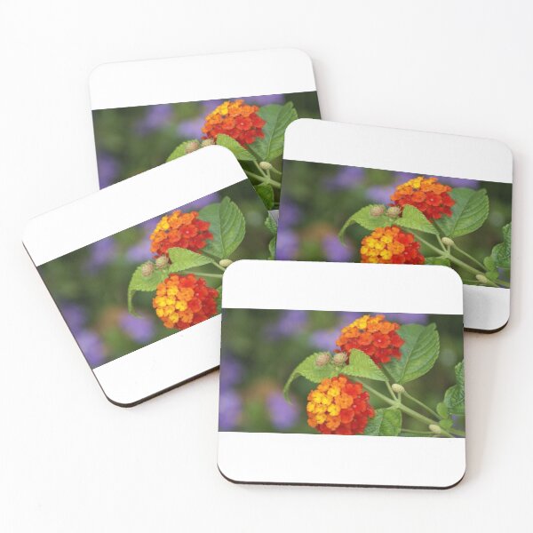 Item preview, Lantana Bloom – Vibrant Rainbow Flowers in Garden Glow designed and sold by Artondra Hall.