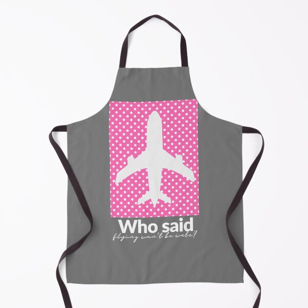 Item preview, Who Said Flying Can't be Cute? - Polka Dot Pink Aviation designed and sold by MirAgi.