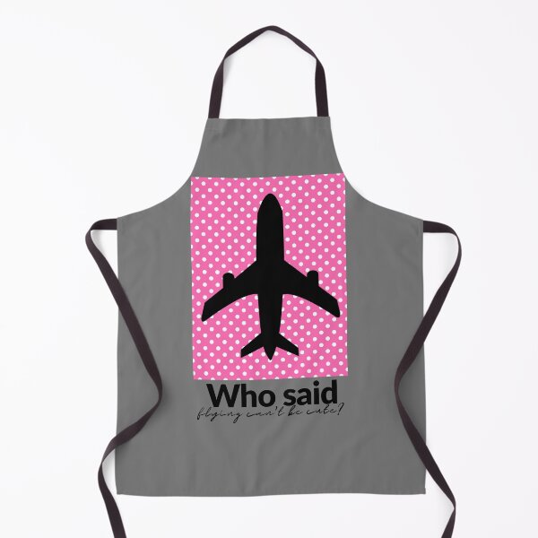 Item preview, Who Said Flying Can't be Cute? - Polka Dot Pink Aviation designed and sold by MirAgi.