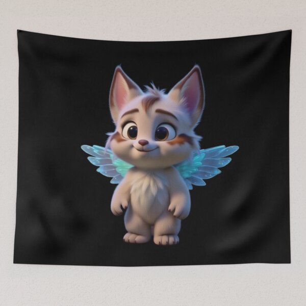 Item preview, Nimbus Creature – Mochaccino Nimbus – Magical Fantasy Companion Art designed and sold by Alyas-Creatures.