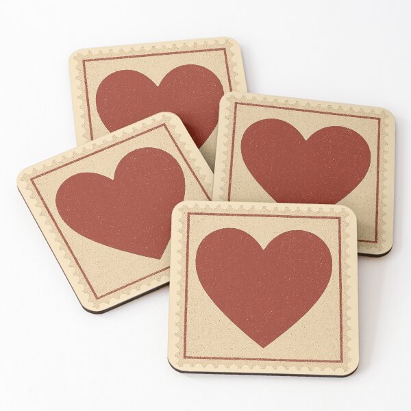 Item preview, Vintage Heart Stamp – Timeless Love Symbol designed and sold by VibeNationArt.