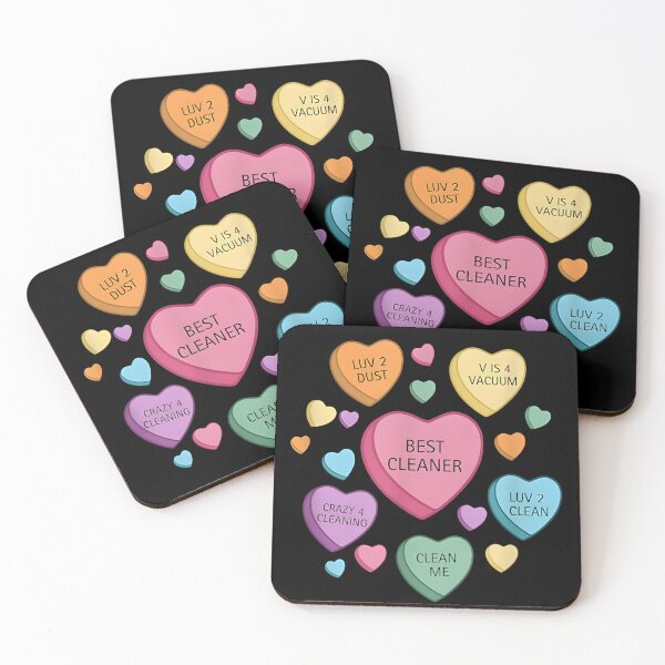 Item preview, Best Cleaner Funny Cleaning Quote Candy Heart Design Cute Housekeeper Gift Cleaning Humor Illustration designed and sold by JoyBoyStudio1.