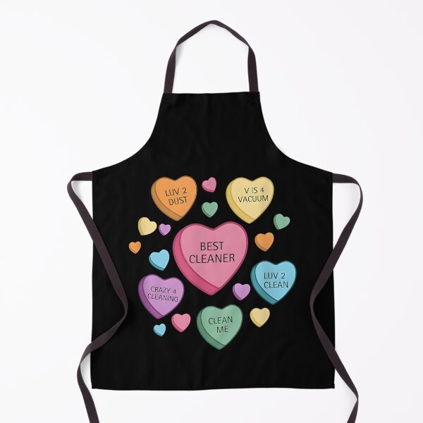 Item preview, Best Cleaner Funny Cleaning Quote Candy Heart Design Cute Housekeeper Gift Cleaning Humor Illustration designed and sold by JoyBoyStudio1.