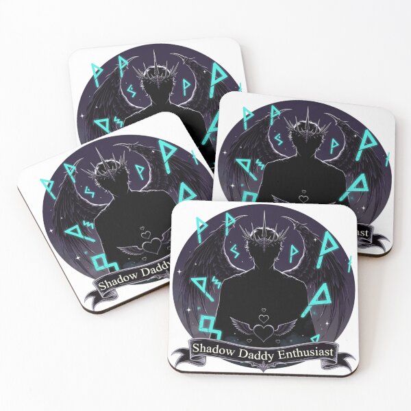 Item preview, Shadow Daddy Enthusiast Romantasy Sticker designed and sold by OrikuStudio.