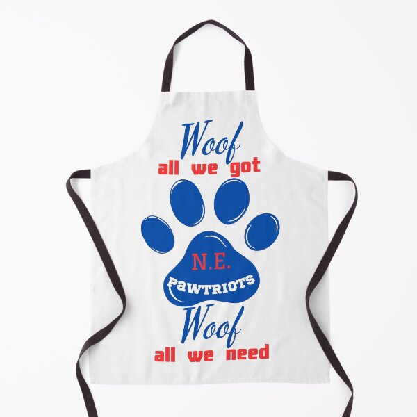 Item preview, New England Pawtriots - Woof All We Got Woof All We Need - Dog and Football Lovers designed and sold by SunandShade.