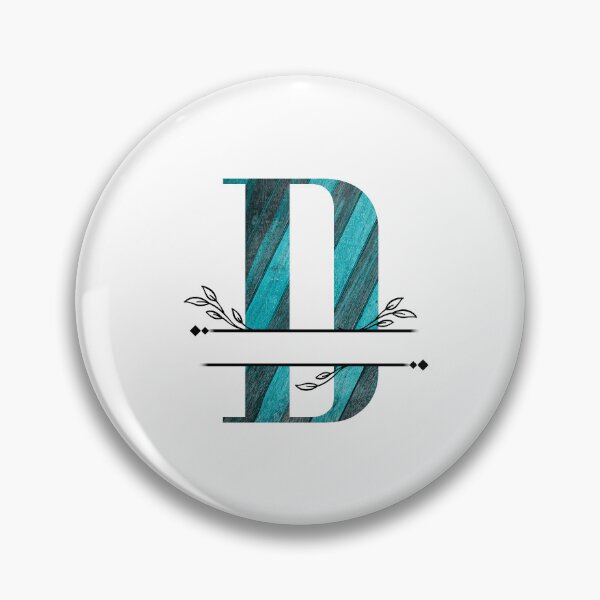 Item preview, Monogram...D... with blue and black/grey wood background designed and sold by CHASAcreative.